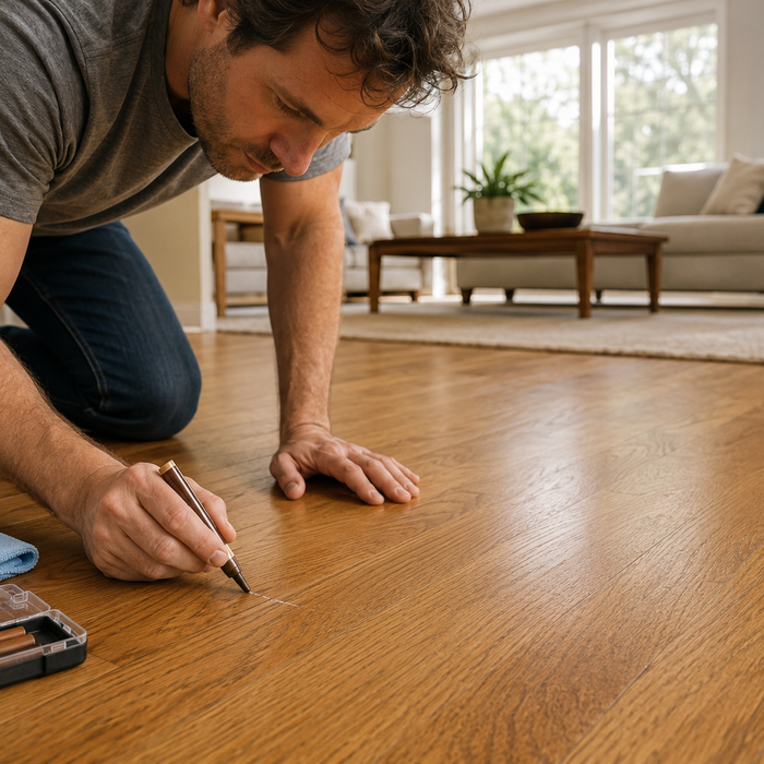 How to Remove Scratches and Paint from Hardwood Floors