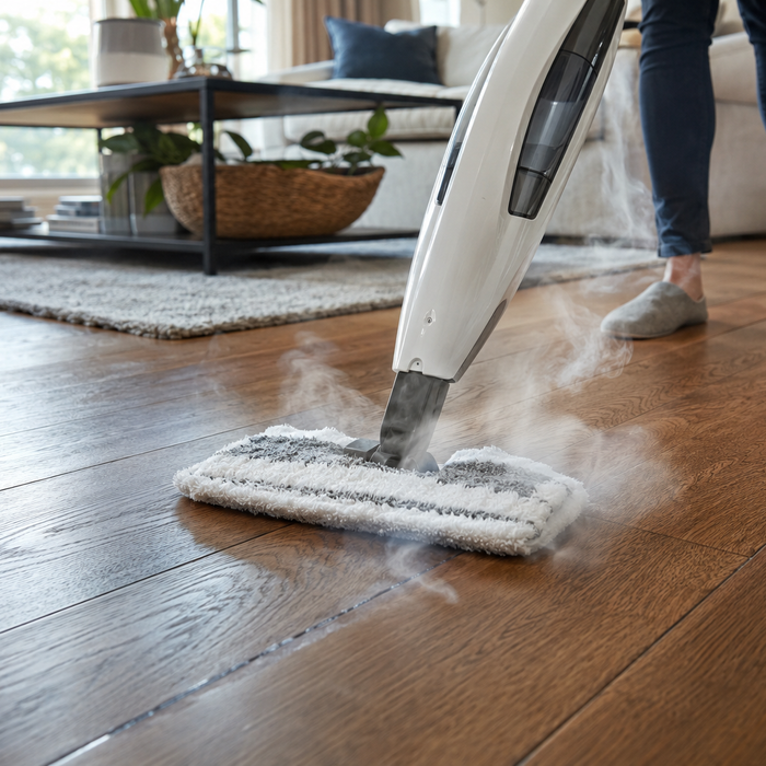 Can You Steam Clean or Mop Hardwood Floors?