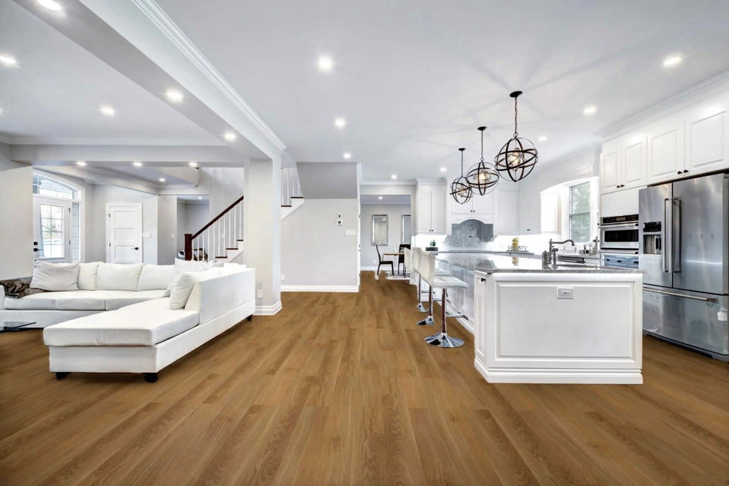 Medium Brown Vinyl Flooring | Stanford Oak