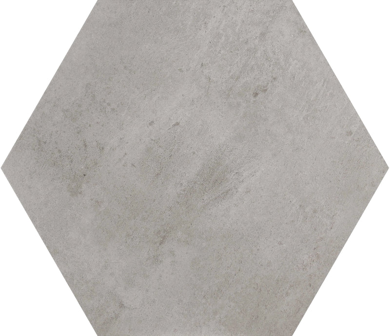 hexagon bloom grey kitchen tiles floor