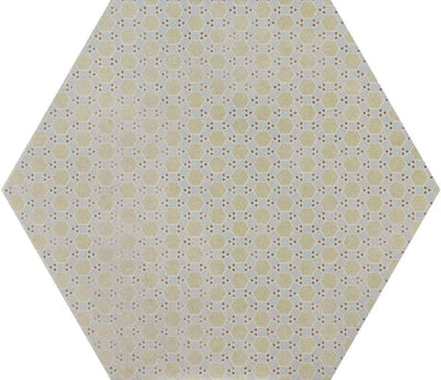 hexagon bloom colored motifs tiles floor