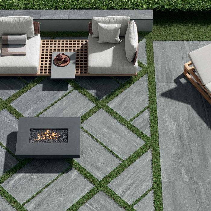Hudson 2cm Pavers Warm Quarry Esterno Residenziale dett6