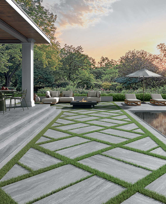 Hudson 2cm Pavers Warm Quarry Esterno Residenziale3