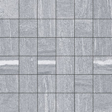 North Mosaic grey tiles wall