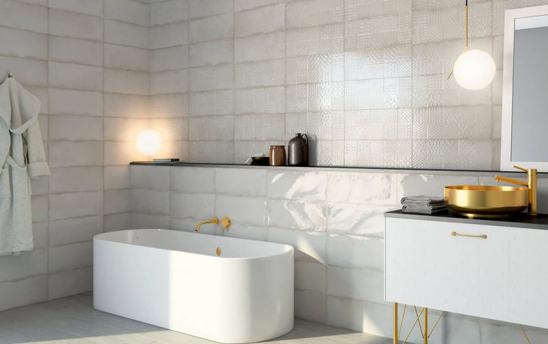 glossy perla wall tiles for living room