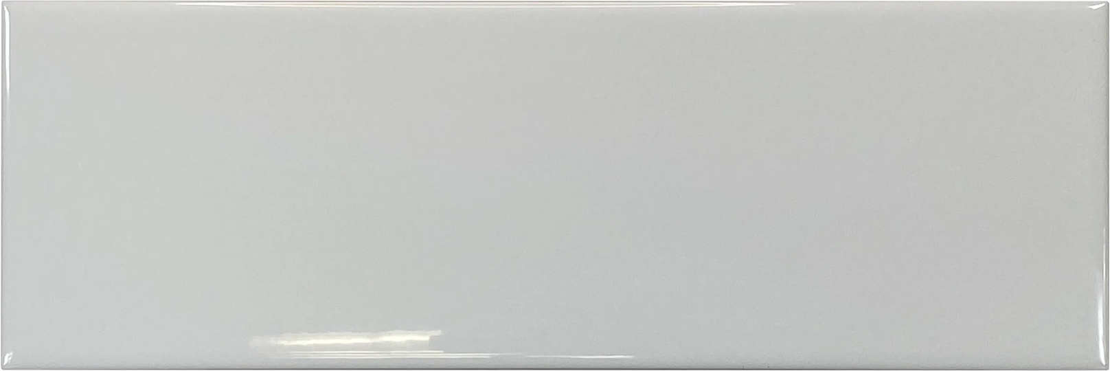 white glossy subway tile