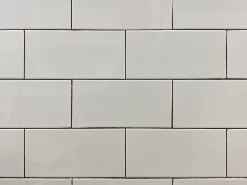 Soft White Subway gloss tiles walls