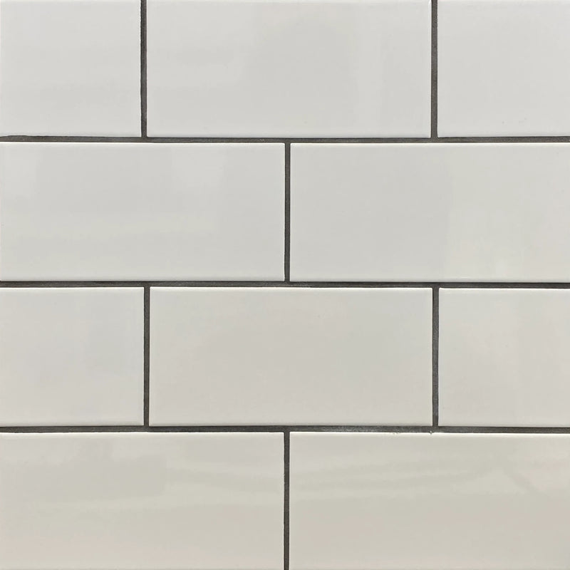 Soft White Subway kitchen tiles walls