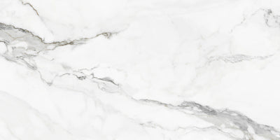 Insignia White Marble kitchen matte tiles floor