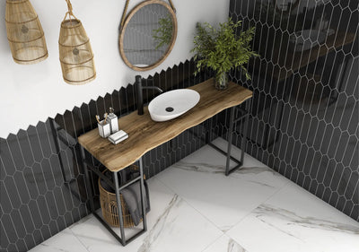 Washbasin Trap Black