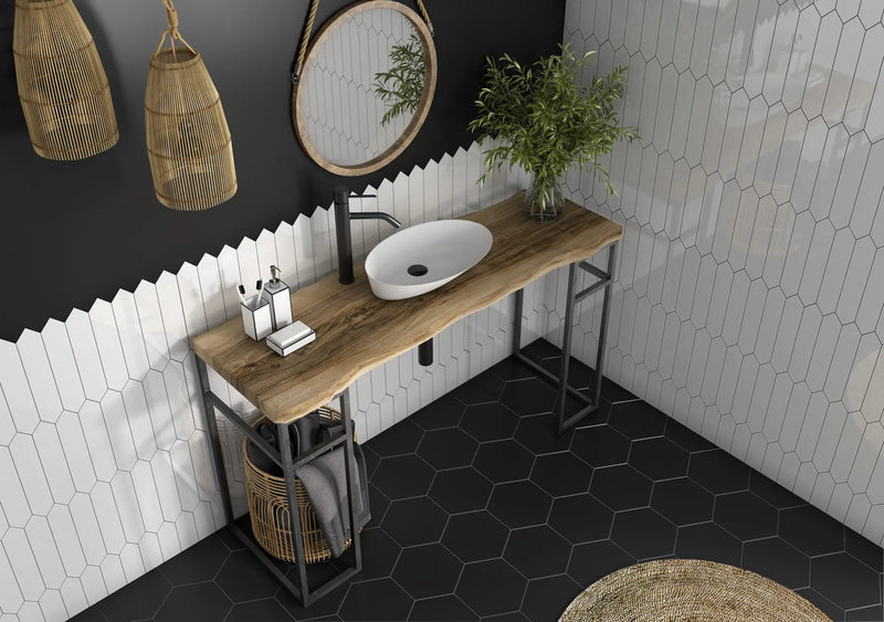 Washbasin Trap Black