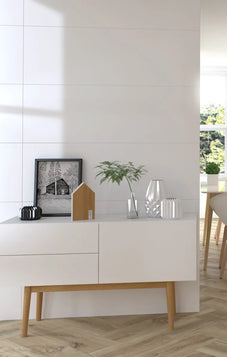 austral blanco ceramic white wall tile dining room and living room