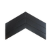 black chevron herringbone pattern porcelain bathroom tiles
