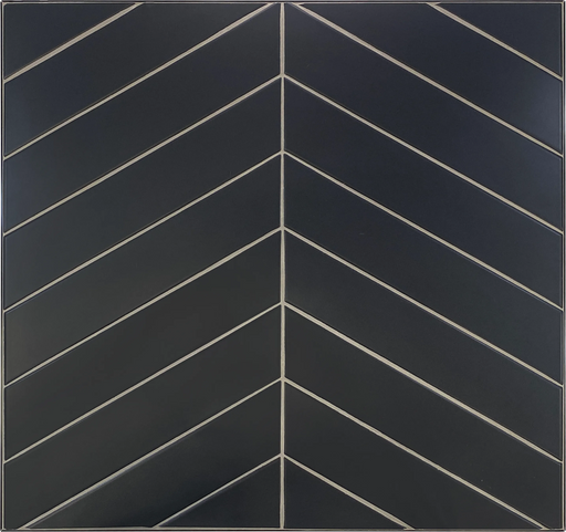 black chevron herringbone pattern porcelain tiles