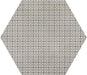 hexagon bloom colored motifs tiles wall
