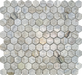 Blue Valley 1" Hexagon Mosaic