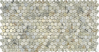 Blue Valley Penny Round Mosaic polished natural stone tiles