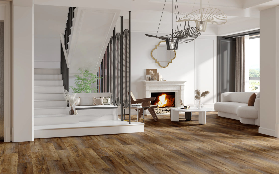 brookfield brown lvp flooring living room