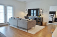 brushed oak medium brown luxury vinyl plank flooring for the living room