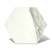 Calacatta Gold 10 inch hexagon natural stone marble tiles wall