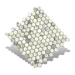 Calacatta Gold 1" x 1" Hexagon kitchen tiles wall and floor