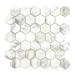 Calacatta Gold 2" X 2" Hexagon bathroom tiles floor
