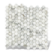 Calacatta Gold 2" X 2" Hexagon bahtroom tiles floor