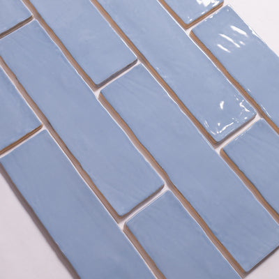 camden french blue trendy ceramic tile