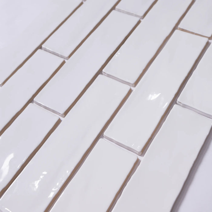 camden white glossy bathroom ceramic tile