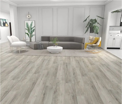 canal point grey silver lvp flooring living  room