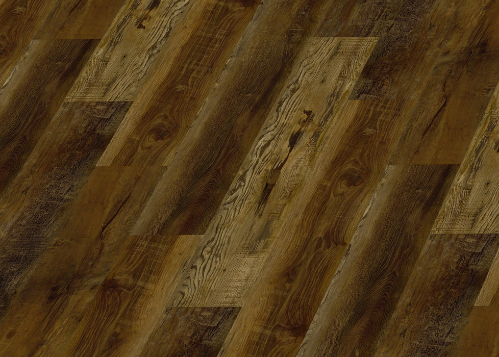 cathedral oak luxury vinyl plank dark brown living room flooring
