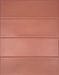 chalky terracota wall tiles