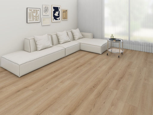 european oak luxury vinyl plank medium brown living room flooring