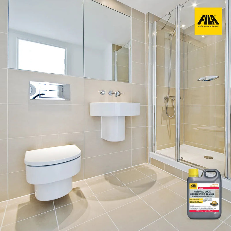 fila MP90 natural look penetrating sealer for bathroom