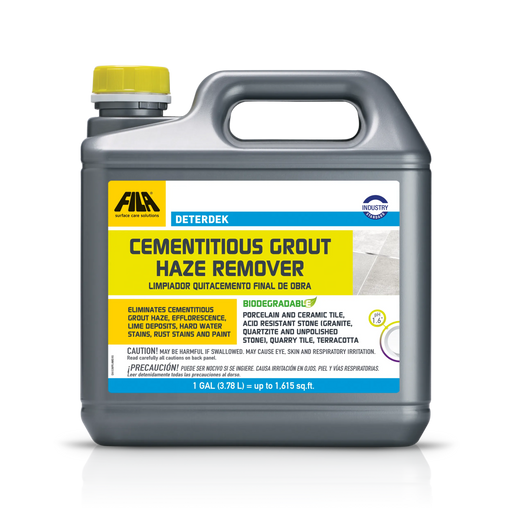 fila deterdek cementitious grout haze remover 1 gallon