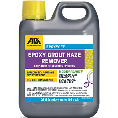 fila epoxy off grout haze remover 1 quart