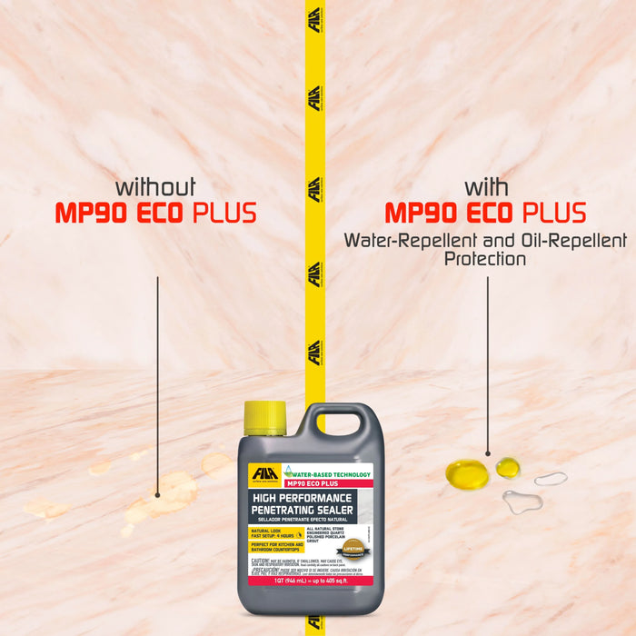fila mp90 eco plus high performance penetrating sealer with water-repellent and oil-repellent protection