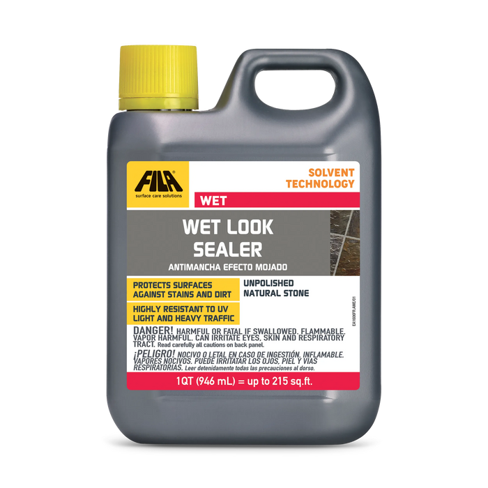 fila wet look sealer for unpolished natural stone