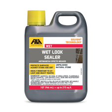 fila wet look sealer for unpolished natural stone