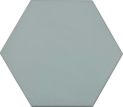 Flamingo Light Blue Hexagon Kitchen Tile