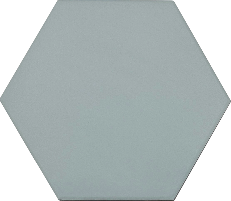 Flamingo Light Blue Hexagon Kitchen Tile