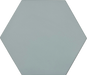 Flamingo Light Blue Hexagon Kitchen Tile