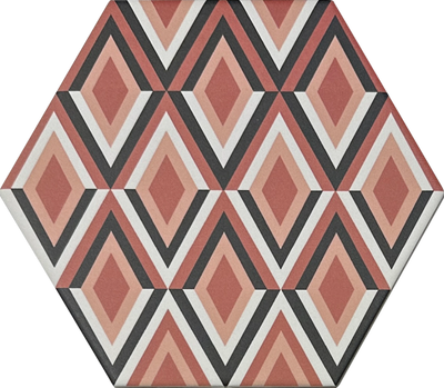 Flamingo Metropolitan Hexagon Tile