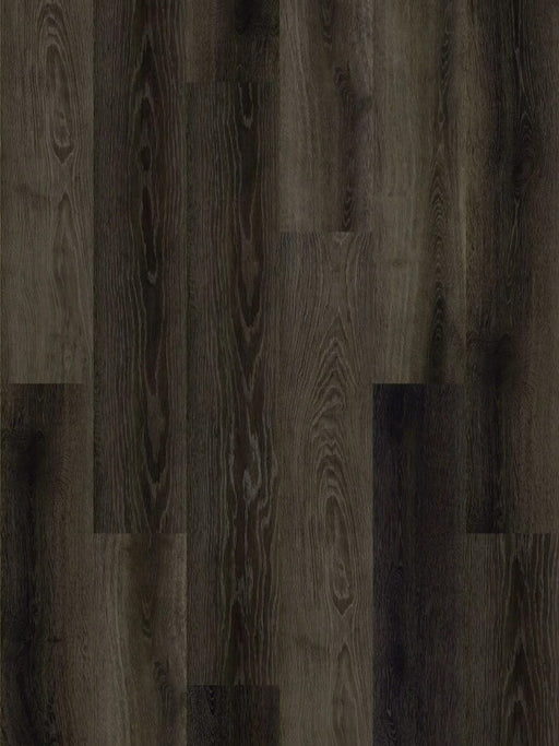 flax dark brown and grey luxury vinyl plank flooring