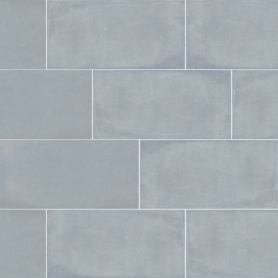 flow blue ceramic wall tile