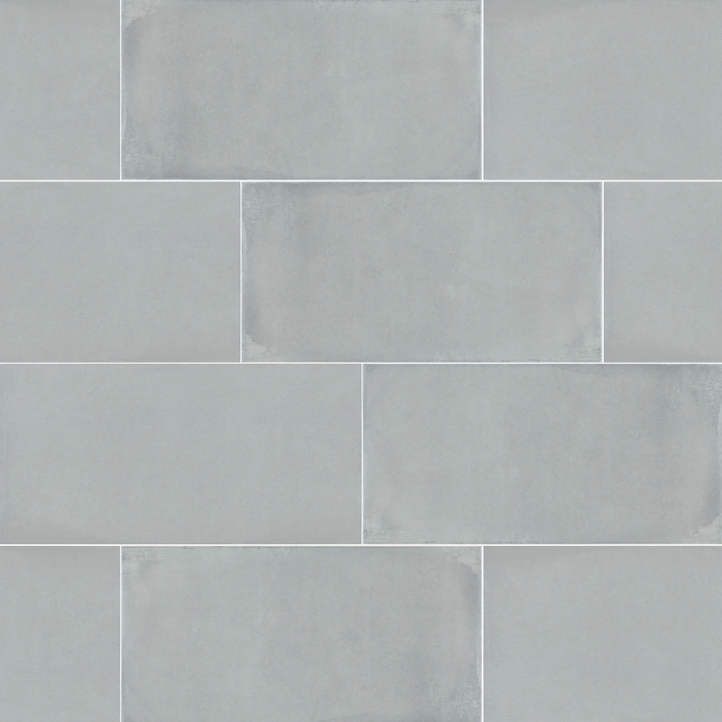 flow sage glazed ceramic wall tile