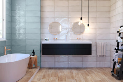 folk glossy bathroom arena wall tiles