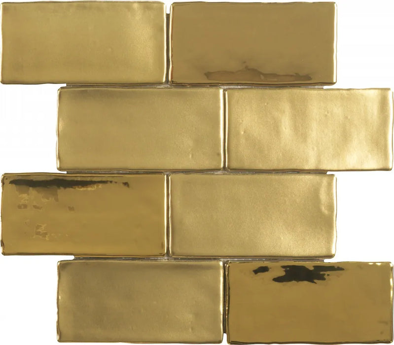 grace ceramic gold wall tile