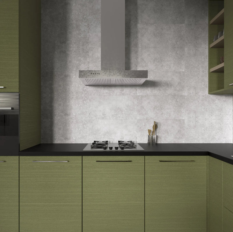 Grain Stone Grey Kitchen Wall Tile