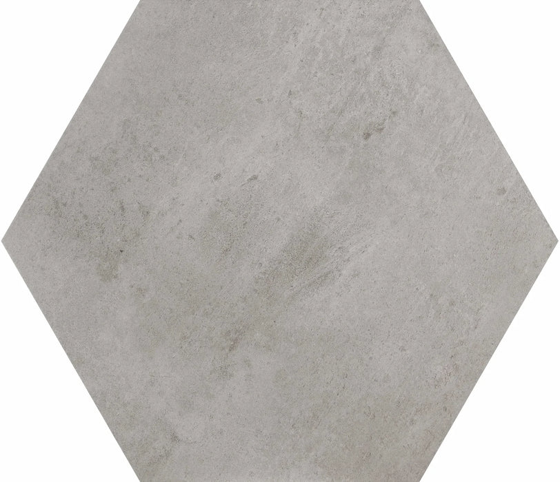 hexagon bloom grey bathroom tiles floor